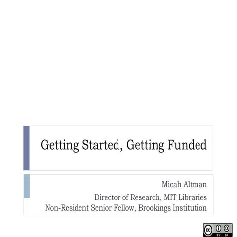 Funding Your Research