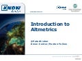 Introduction to Altmetrics