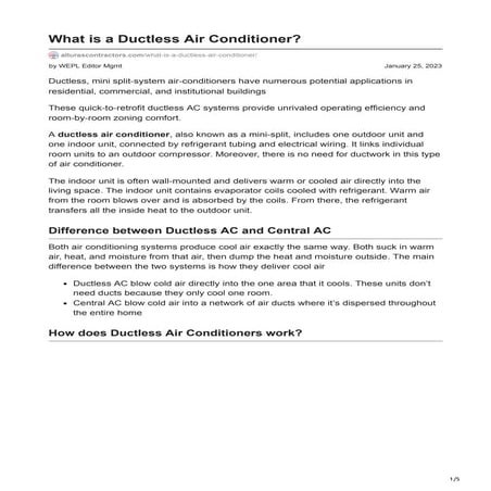 alturascontractors.com-What is a Ductless Air Conditioner.pdf