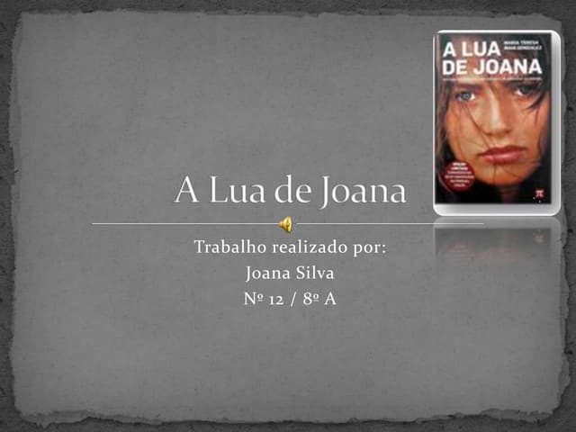 A lua de joana   joana gonçalves