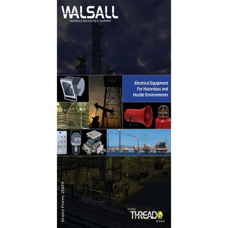 Aluminium Control Panels - Walsall ASMCP/AL EEx d Control Panels