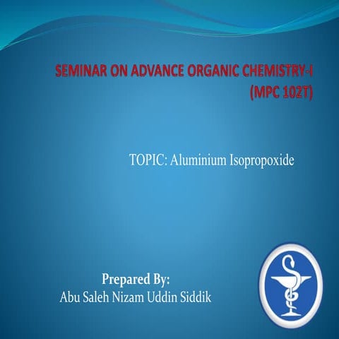 Aluminium isopropoxide