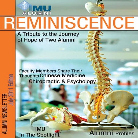 IMU Alumni Newsletter July 2011