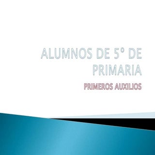 Alumnos de 5º de primaria