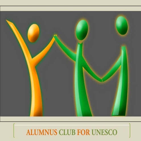 Alumnus club for unesco   brochure
