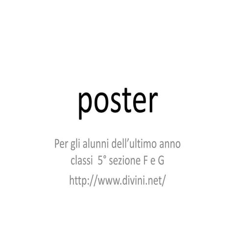 poster 