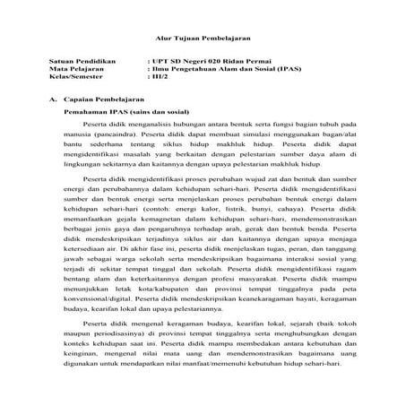 JURNAL PEMBELAJARAN PENERAPAN UBD DALAM RANCANGAN MODUL AJAR IPA | PDF
