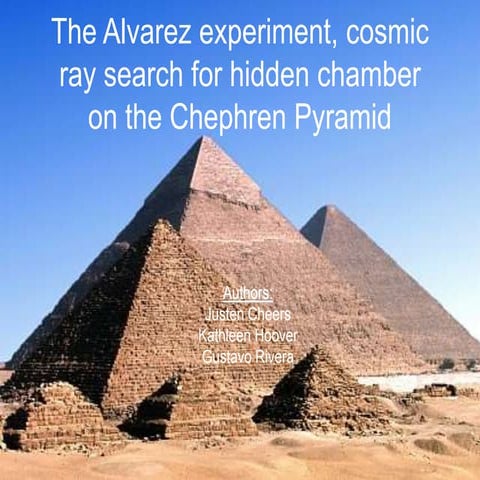 cosmic ray - alvarez - pyramids exams.ppt