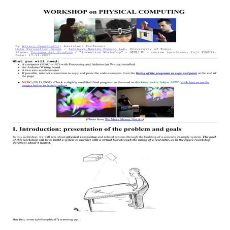 Alvaro workshop yotsuya art school 2007