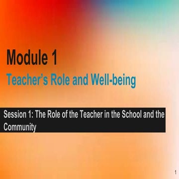 stress encountered by the teachers in schools and the role of teacher ...