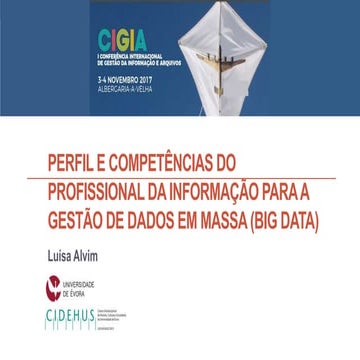 Perfil e competências do profissional de informação para a gestão de dados (B...
