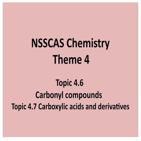 ALWAYS Chemistry Theme 4 Topic 4.6 - 4.7 - updated 11 February 2021.pptx