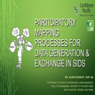 Participatory mapping processes for...