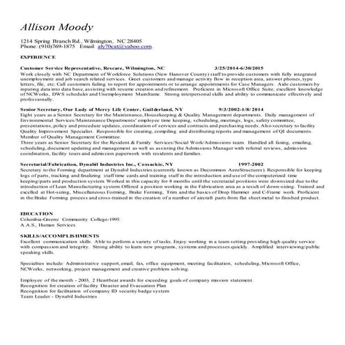 Aly Moody - Resume | DOCX