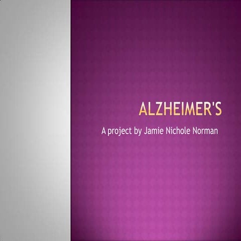 Alzheimer s