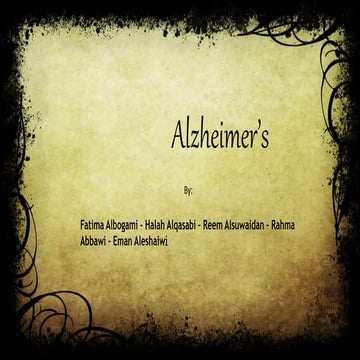 Alzheimer’s