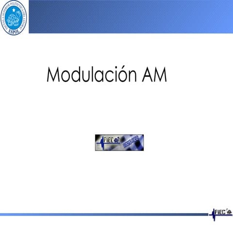 Modulacion AM