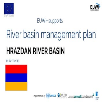 Hrazdan river basin in Armenia - Factsheet