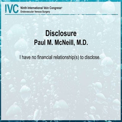 The Great Saphenous Vein