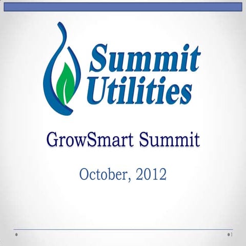 Tim Johnston - Summit Utilities