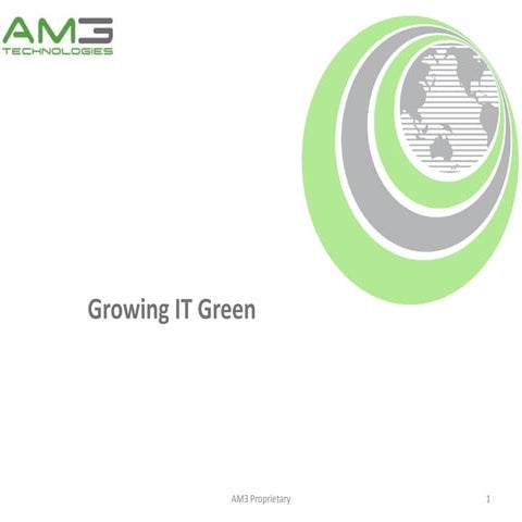 Green IT/Cloud Computing