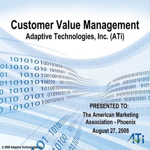 ATi Customer Value Management