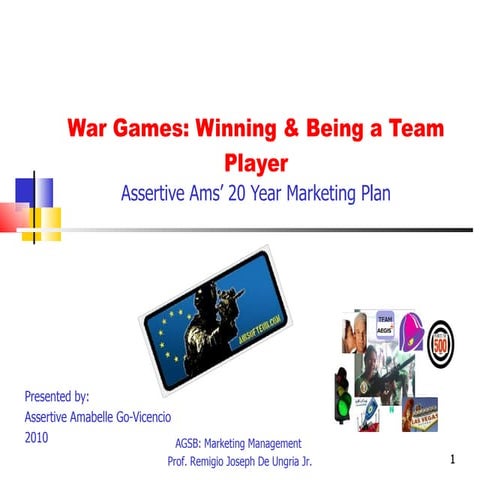 Amabelle go vicencio's 20 year marketing plan