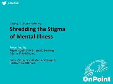 AMA Nonprofit Marketing Conference Presentation