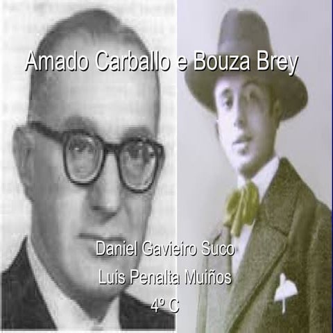 Máis vangardas, traballo de Daniel e Luís