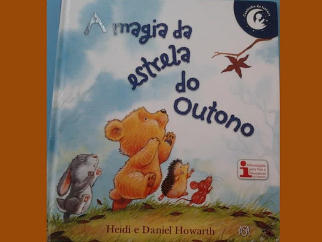 A magia da estrela do outono