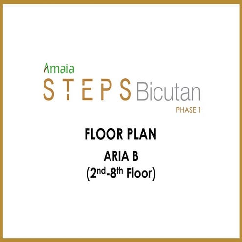 Amaia steps bicutan aria a floorplan | PDF