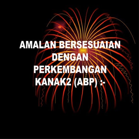 Amalan bersesuaian dengan perkembangan kanak-kanak