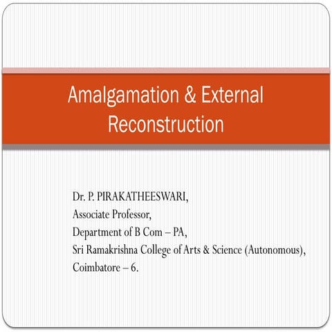 Unit 5: Amalgamation of Companies - 2.pptx