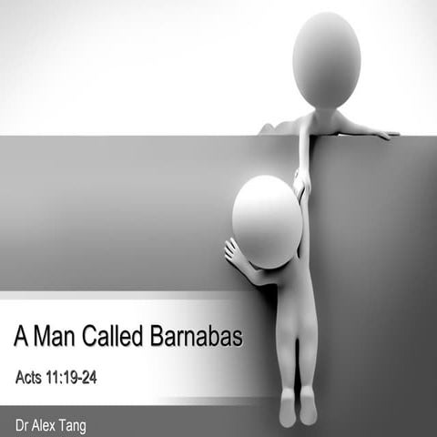 A man called Barnabas
