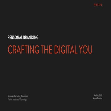Crafting The Digital You Pdf