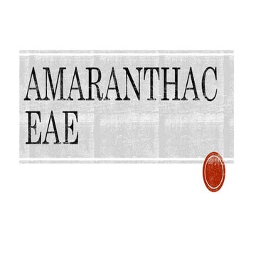 AMARANTHACEAE.pptx