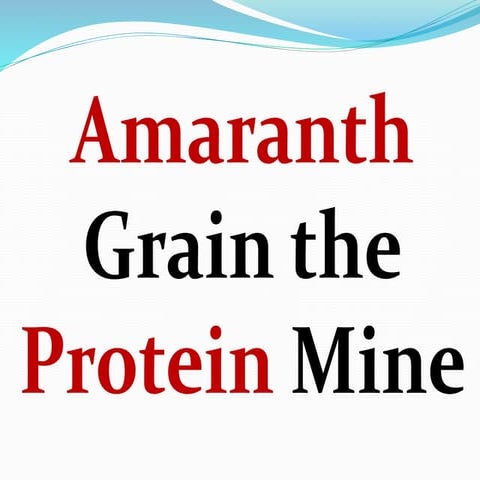 Amarath grain