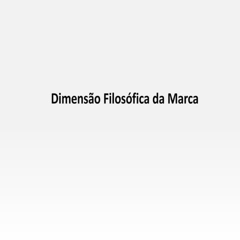 Apresentação - Posicionamento de Marca | PPTX