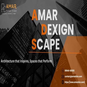 Amar Dexign Scape - Architecture and interiors designers