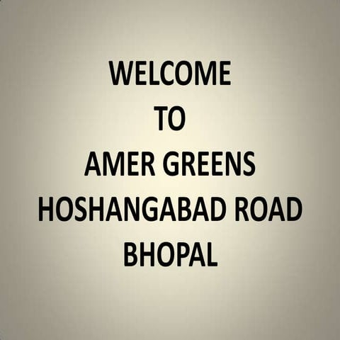 Amar greens bopal at a glance