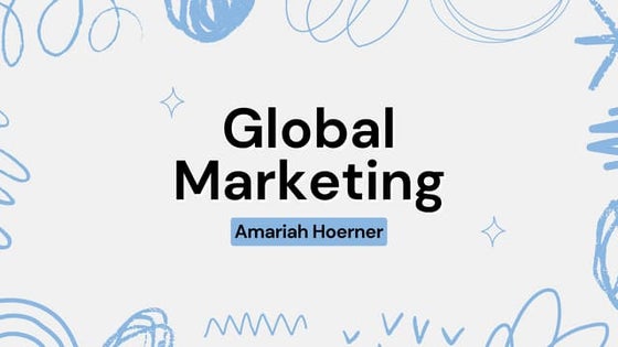 Global Marketing: Overview, impact process and comparison