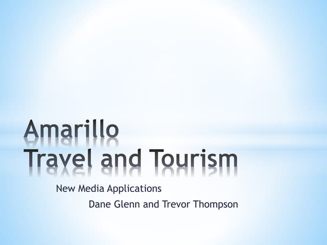 Amarillo Travel and Tourism