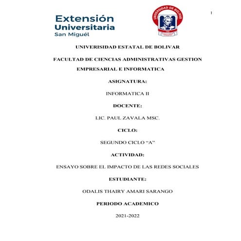 EL IMPACTO DE LAS REDES SOCIALES
