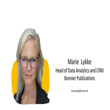 A Market Leading Data Setup and Organisation