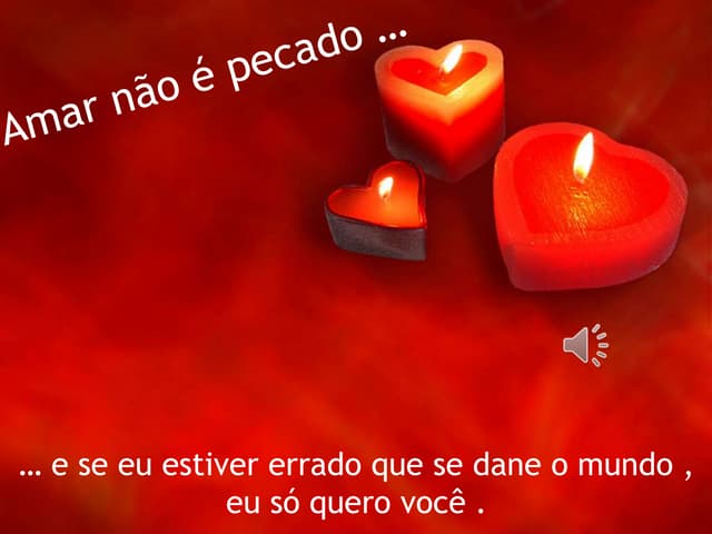 Amar não é pecado