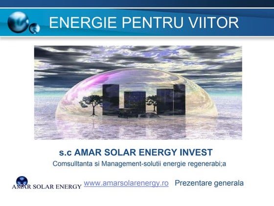 Amar Solar Energy Invest presentations