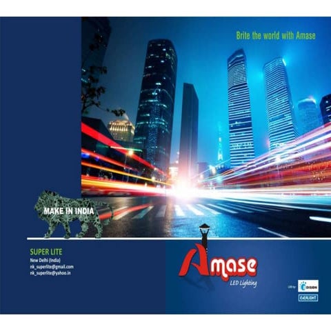 Amase LED Lighting | PPTX