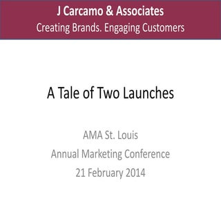 A Tale of Two Launches