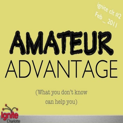 Amateur Advantage