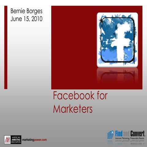 AMA Facebook for Marketers 